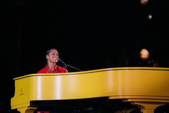 Alicia Keys performs "Underdog" on The Late Late Show with James Corden airing Thursday