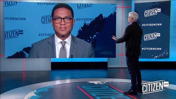 In this screengrab Don Lemon and Anderson Cooper speak during the CITIZEN by CNN 2020 Conference on September 22