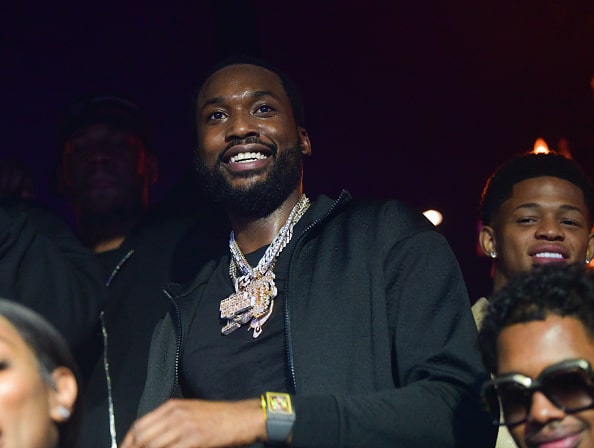Rapper Meek Mill attends Dreams and Nightmares Halloween Party at Compound on October 31