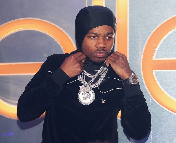 Roddy Ricch attends ATL Day Party at Elleven45 Lounge on January 24