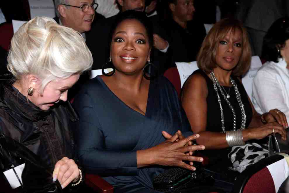 Gayle and Oprah