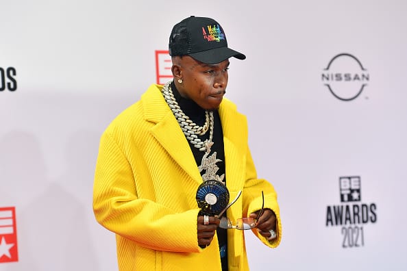 DaBaby attends the BET Awards 2021 at Microsoft Theater on June 27
