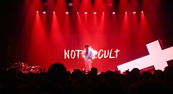 Saint Jhn performs during SAINT JHN concert "In Case We Both Die young" at The Eastern on October 28