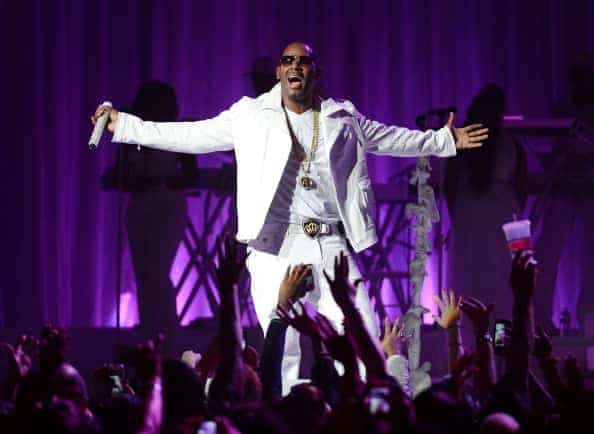 R. Kelly performs at MSG Theater on November 21