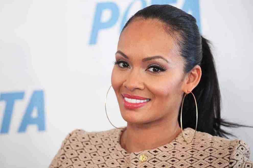 Evelyn Lozada smiling at the camera