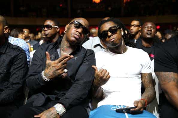 Birdman and Lil Wayne attend the 2013 BMI R&B/Hip-Hop Awards