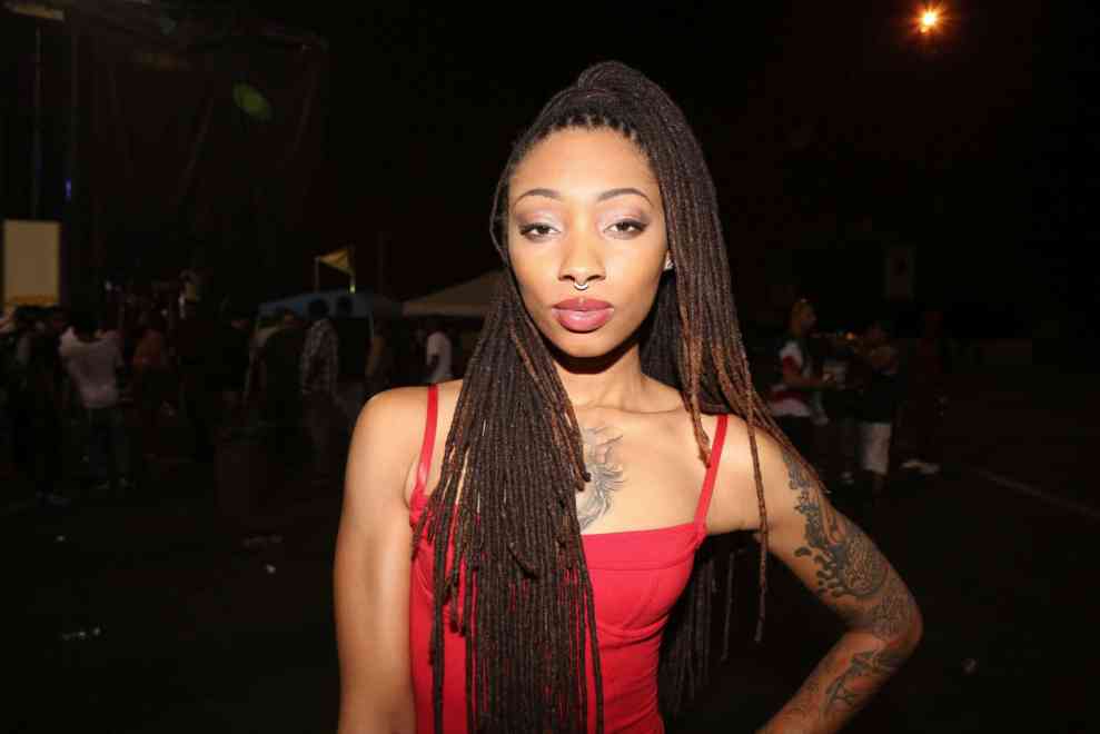 Dutchess Lattimore attends 2013 Starfest Music Jam Concert