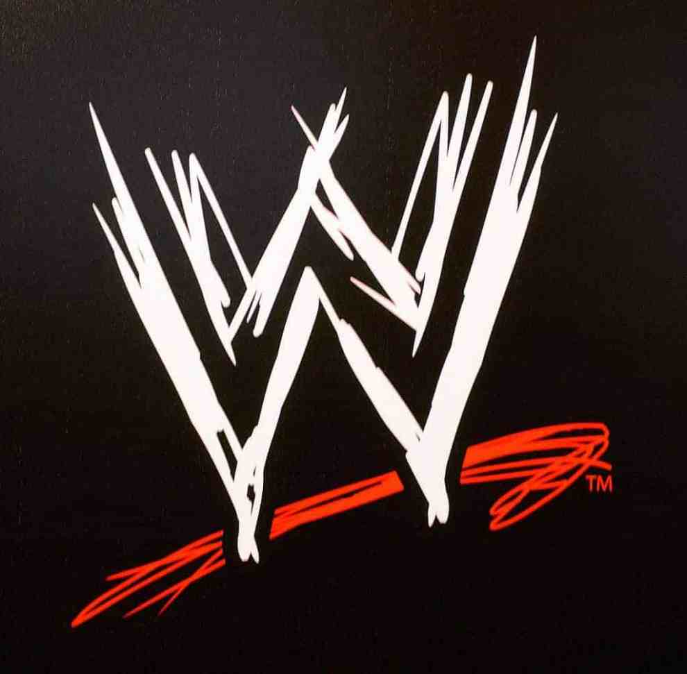 Black and White logo of WWE