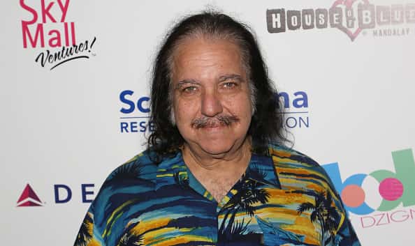 Adult film actor Ron Jeremy arrives at the "Hot Cuisine: A Benefit for Scleroderma Research hosted by Bob Saget" at the House of Blues Las Vegas inside the Mandalay Bay Resort and Casino on June 5