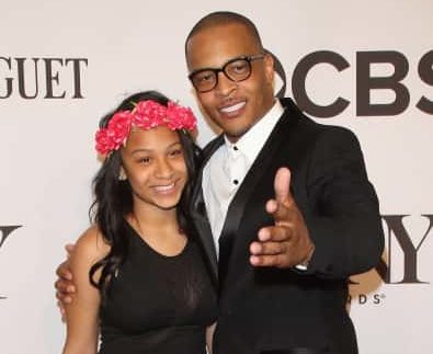 Deyjah Imani Harris (L) and T.I. attend American Theatre Wing's 68th Annual Tony Awards at Radio City Music Hall on June 8