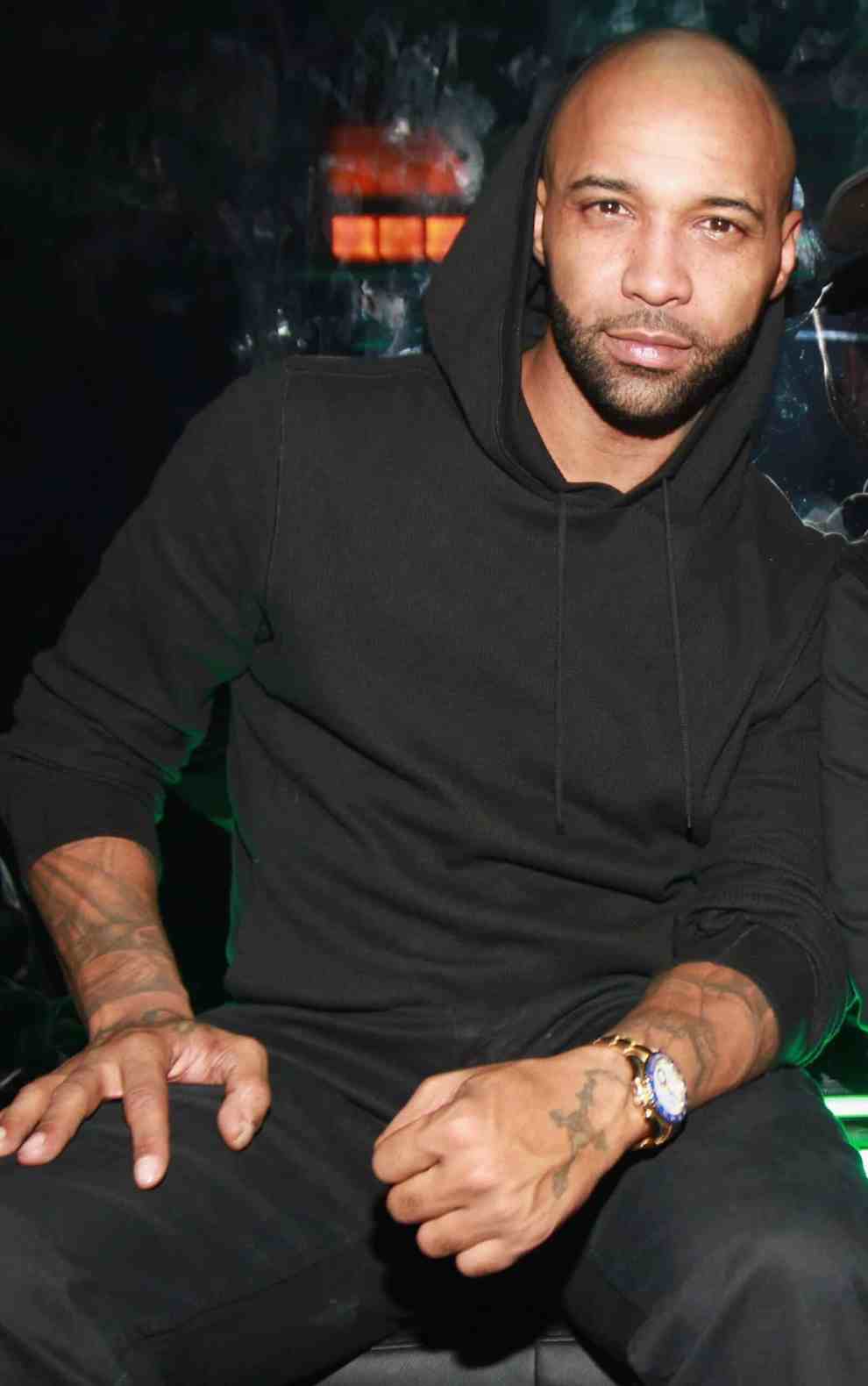 Joe Budden attends Trey Songz And Fabulous' Birthday Celebration at Tokya on November 21