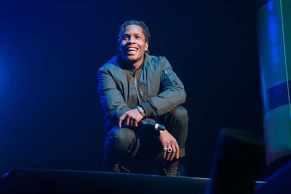 ASAP Rocky performing