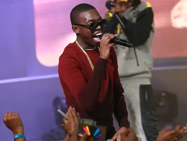 Bobby Shmurda performs during 106 & Party on December 12
