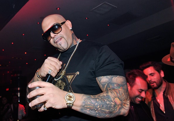 Rapper Mally Mall appears at 1 OAK Nightclub at The Mirage Hotel & Casino on February 21
