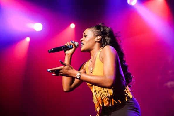 Azealia Banks performs at Brixton Academy