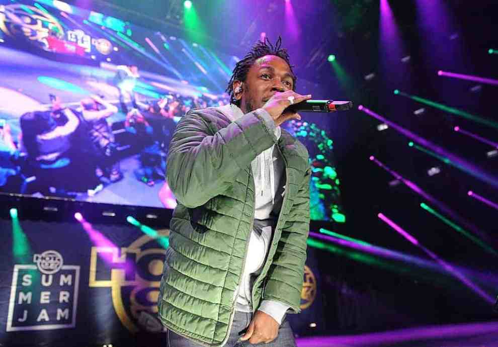 Kendrick Lamar performs at the Hot 97 Summer Jam at MetLife Stadium
