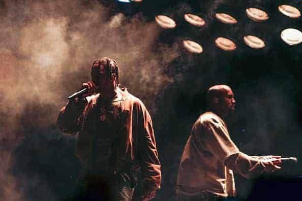 Kanye West Says It's “All Love” Between Him and Travis Scott [PHOTO]