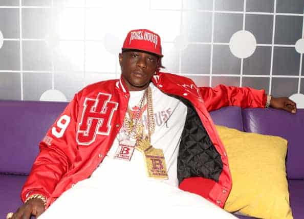 Recording artist Lil Boosie visits 106 & Park at BET studio on April 24