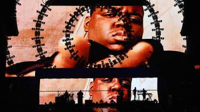 Rapper Notorious B.I.G.