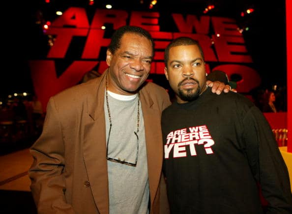 Actors John Witherspoon and Ice Cube