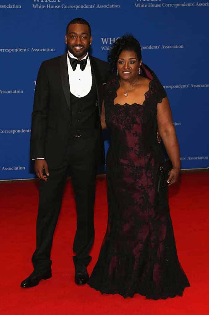 John Wall and His Mother Frances Pulley