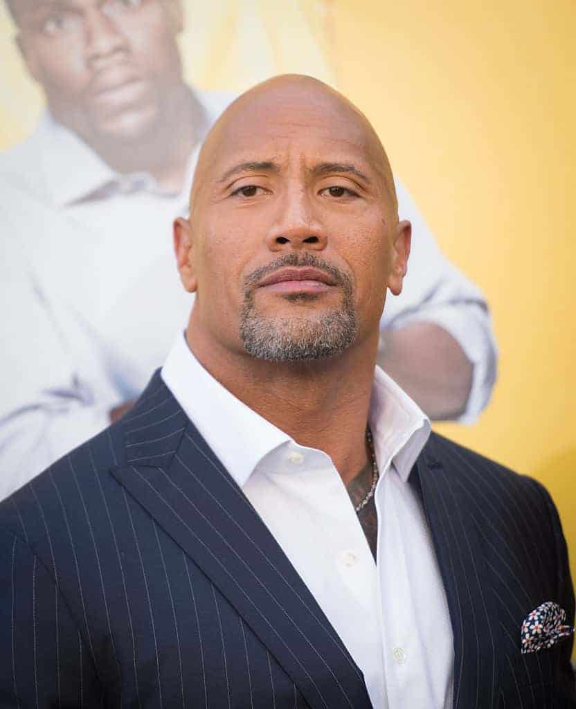 The Rock attends the premiere of Warner Bros. Pictures' "Central Intelligence"