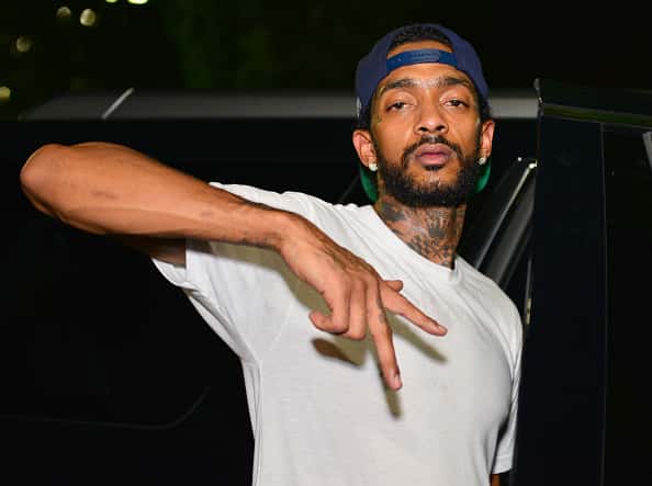 Nipsey Hussle attends The Eritrean soccer Tournament after party at Medusa on July 9