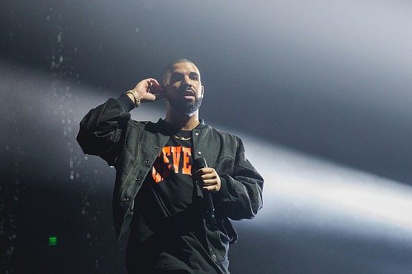Singer-songwriter Drake performs in concert during the Summer Sixteen Tour opener at the Frank Erwin Center on July 20