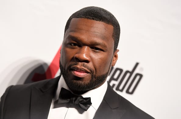 Rapper 50 Cent attends the Friars Club Honors Martin Scorsese With Entertainment Icon Award at Cipriani Wall Street on September 21