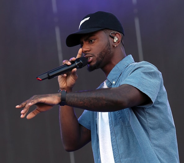 Singer/songwriter Bryson Tiller performs on stage at the 2016 iHeartRadio Music Festival Daytime Village at the Las Vegas Village on September 24