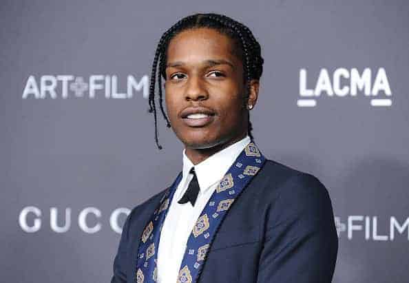 OCTOBER 30: Rapper ASAP Rocky attends the 2016 LACMA Art + Film gala at LACMA on October 29