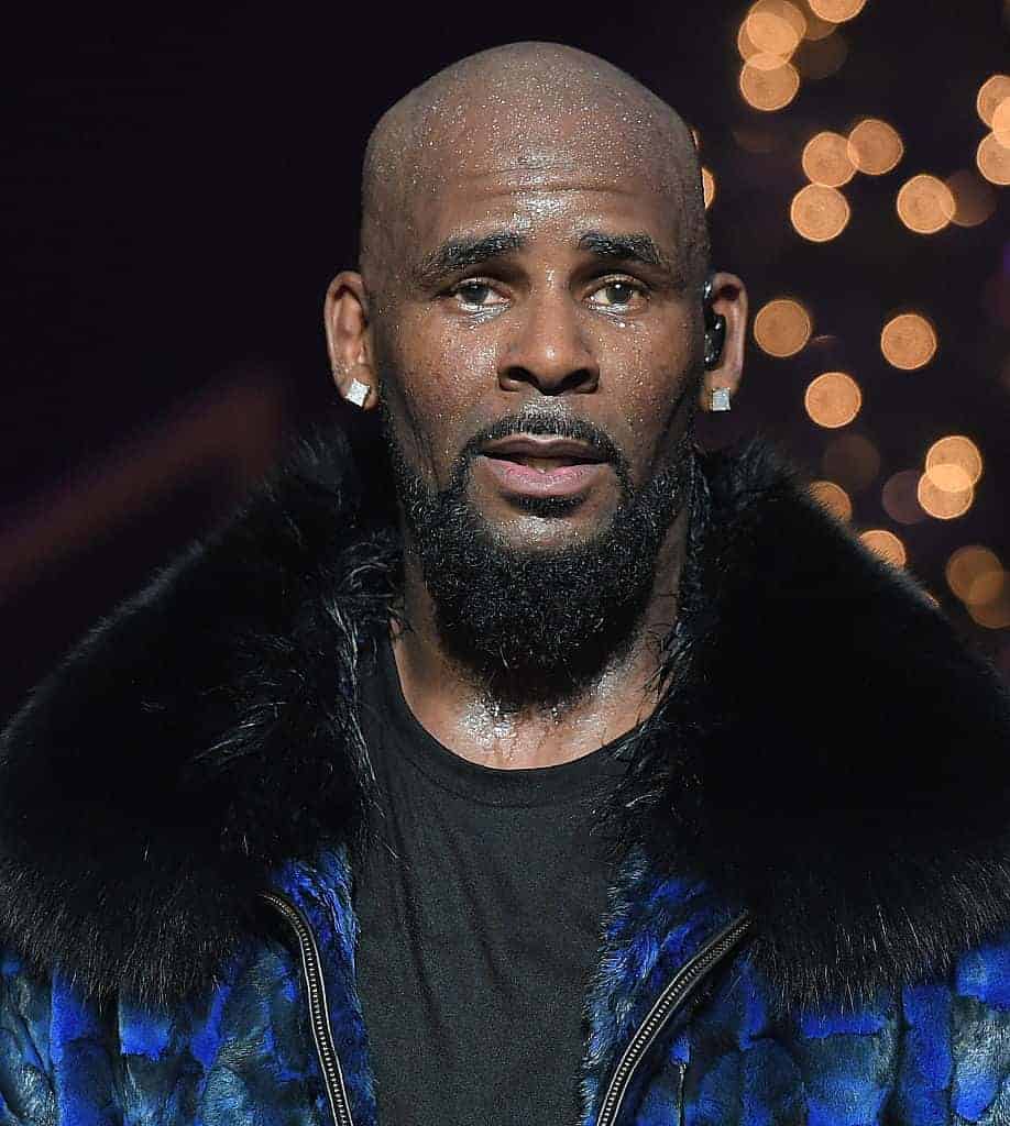 R. Kelly staring at the camera