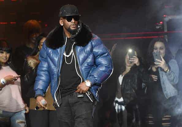 R. Kelly on stage