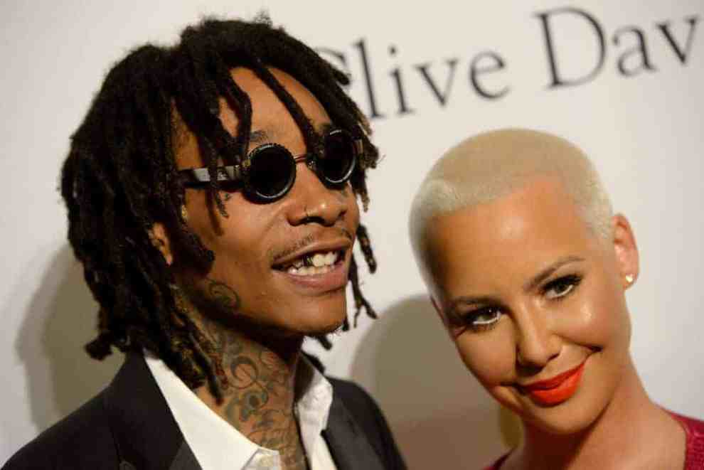Amber Rose and Wiz Khalifa 2017 Pre-GRAMMY Gala And Salute to Industry Icons Honoring Debra Lee