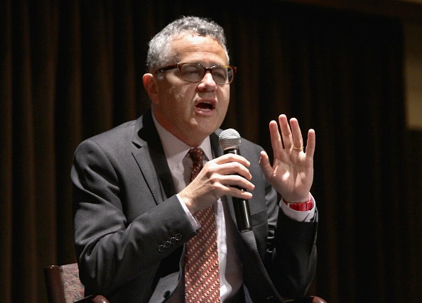 Author Jeffery Toobin attends book signing during the Palm Beach book Festival at Florida Atlantic College on April 21