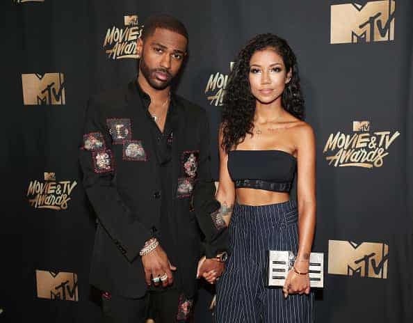 Recording artists Big Sean and Jhene Aiko attend the 2017 MTV Movie And TV Awards at The Shrine Auditorium on May 7