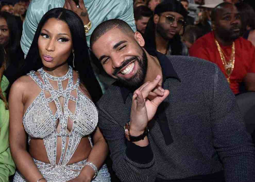 Drake and Nicki Minaj  attend the 2017 Billboard Music Awards