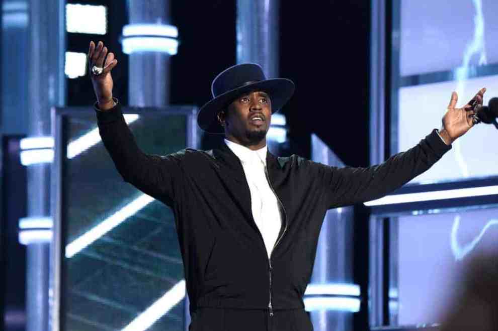 Producer Sean 'Diddy' Combs speaks onstage during the 2017 Billboard Music Awards at T-Mobile Arena on May 21