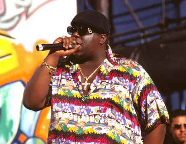 Notorious B.I.G. 1995 during Music File Photos 1990's in Los Angeles