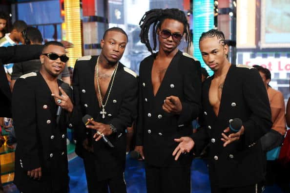 NEW YORK - AUGUST 13: (U.S. TABS OUT) (L-R) Baby Blue