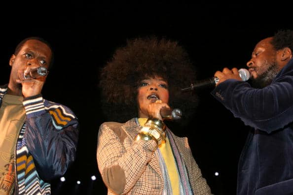 Pras and Lauryn Hill of the Fugees