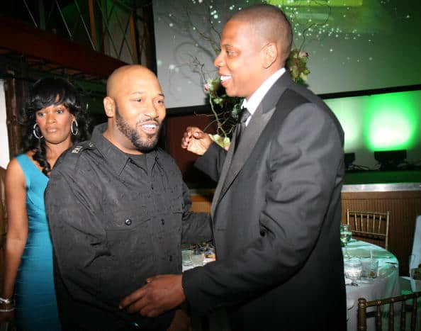 NEW ORLEANS - FEBRUARY 16: Bun B and Jay-Z attends 2008 NBA All-Star in New Orleans - Doublemint Gum Presents the 2nd Annual Jay-Z and LeBron James Two Kings Dinner February 16
