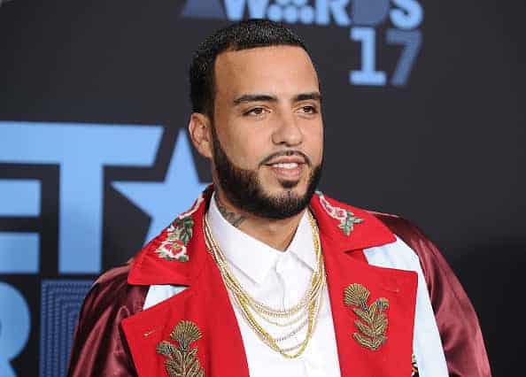 French Montana at the BET awards.