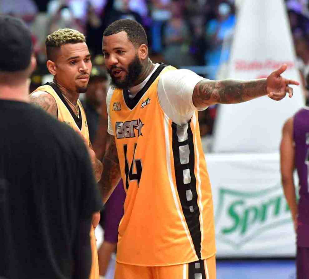 The Game at BET celebrity basketball game