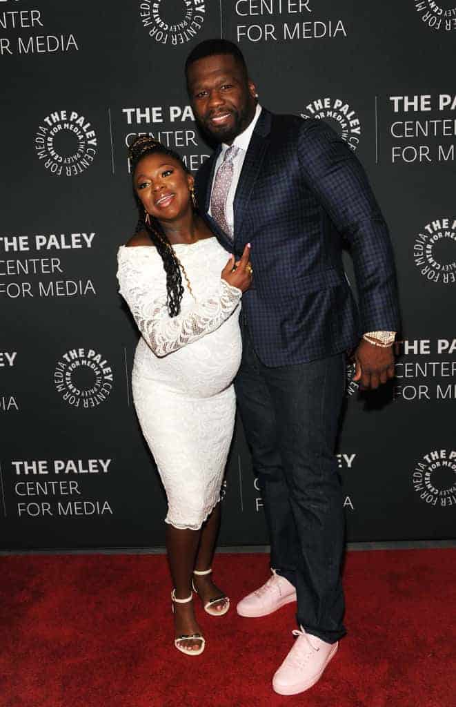 Tasha x 50 Cent at the Paley Center for Media event