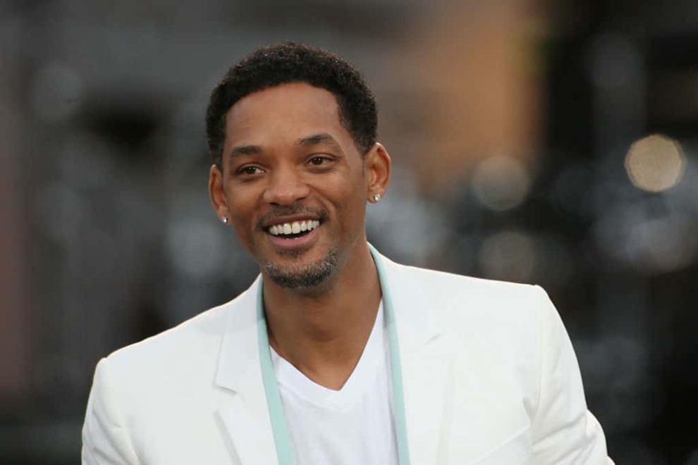 Will Smith wearing white