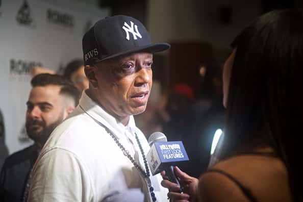 Executive Producer Russell Simmons attends the premiere of The Film Collaborative's "Romeo Is Bleeding" at The Montalban Theater