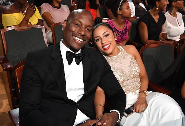 Tyrese (L) and Samantha Lee Gibson attend Black Girls Rock! 2017 at NJPAC on August 5