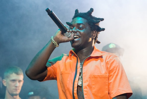 Kodak Black performs at University of Miami on August 10