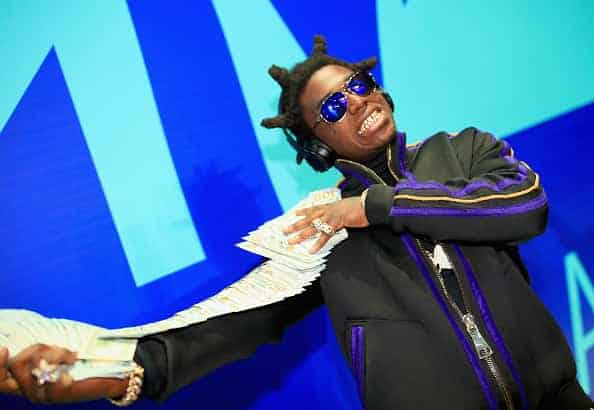 Kodak Black attends the 2017 MTV Video Music Awards at The Forum on August 27